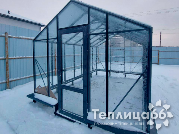 Теплица botanik Standard, под стекло, ширина 2,8 м. (калькулятор)